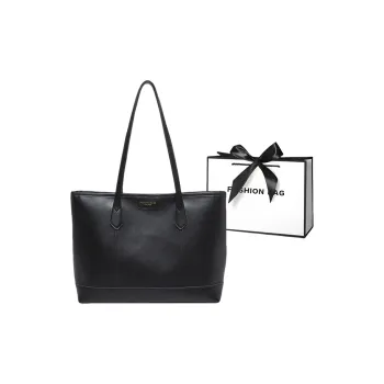 LETOO PU Tote Bag Shopping Bag Shoulder Bags Women's Black/Brown/Khaki/White