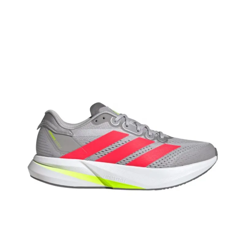 Adidas Adizero Duramo Anti Slip Wear Resistant Low Top Training Running Shoes Men's Gray-1