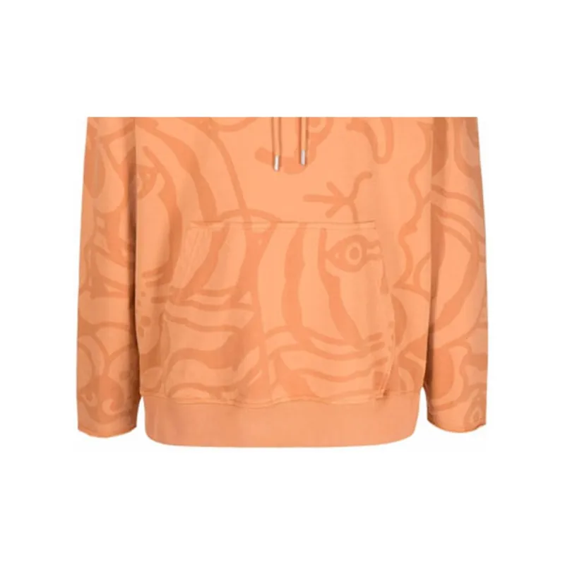KENZO Sweatshirts Men Orange-4