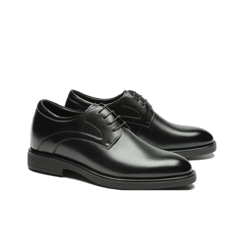 SAINT ANGELO Dress Shoes Men Low Top Black/Dark Coffee-1