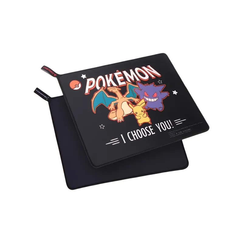 CHERRY x Pokemon Rubber Wear Resistant Slip Resistant Comfortable Fabric Surface Mouse Pads-2