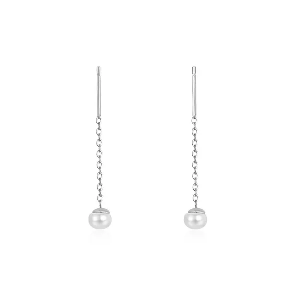 DTOTO S999 Fine Silver Drop Earrings Women's-0