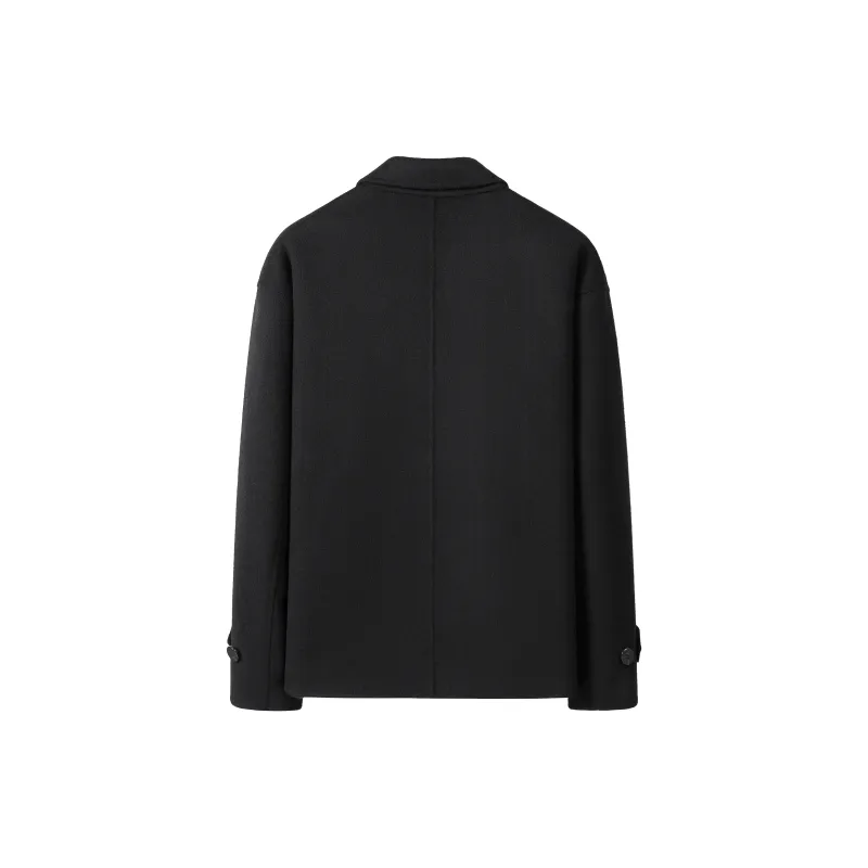 Automobili Lamborghini Jackets Coats Men's Black-1
