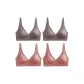 4 Pack (2 Purple+2 Cameo Brown)