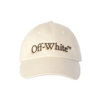 OFF WHITE Logo Embroidered Baseball Cap