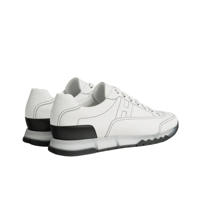 HERMES Trail Low Top Casual Shoes Men's White-2