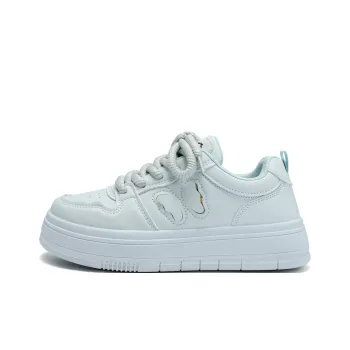 HUANQIU Thermal Abrasion Resistant Lightweight Low Top Skateboard Shoes Women's Aqua