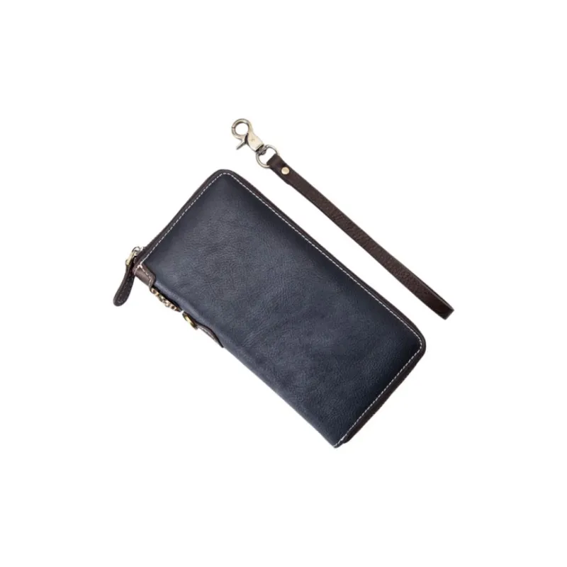 LARTIGENT Top Grain Cow Leather Wallet Men's Multicolor-7
