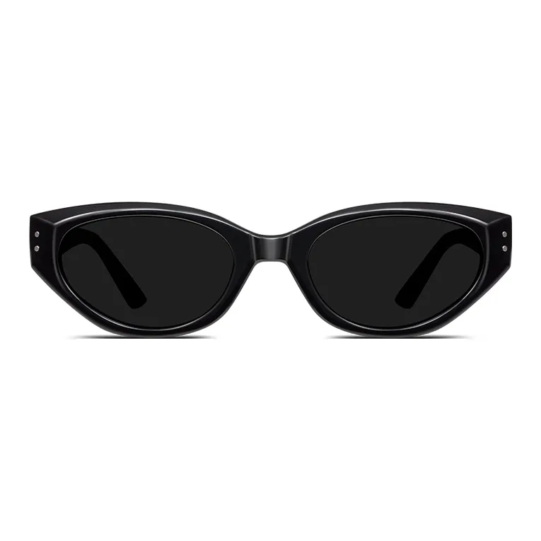 MK MINGKU TR/Memory Plastic Cat Eye Sunglasses Unisex-1