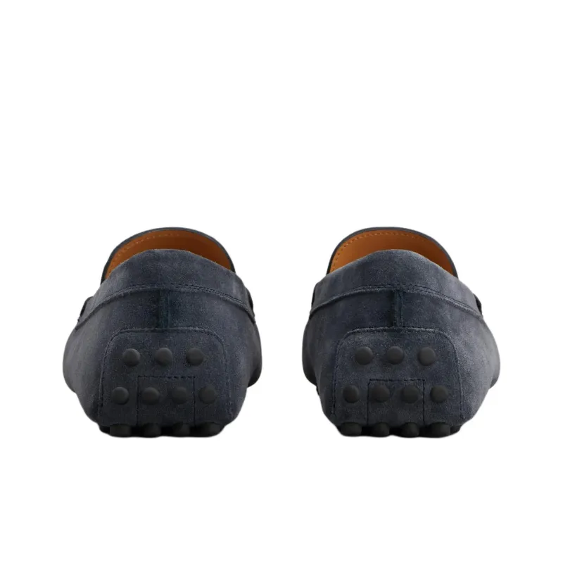 TOD'S City Beanie Shoes Men's Blue-3