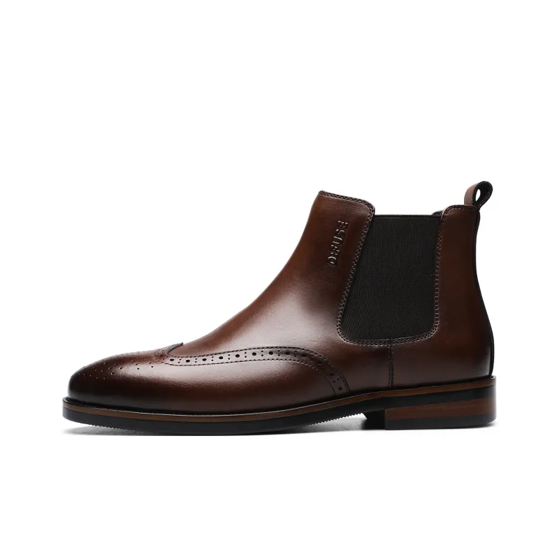 D FUSE SCANDINAVIA Short Chelsea Boots Men's-15