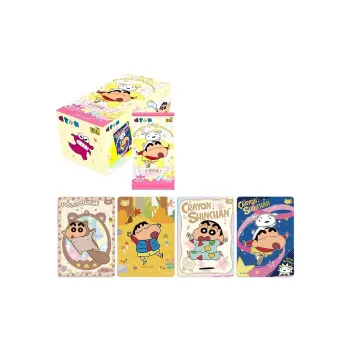 KAYOU Crayon Shin Chan Fresh Look Bag First Edition IP/Anime Cards 36 Bags/1 Full Box