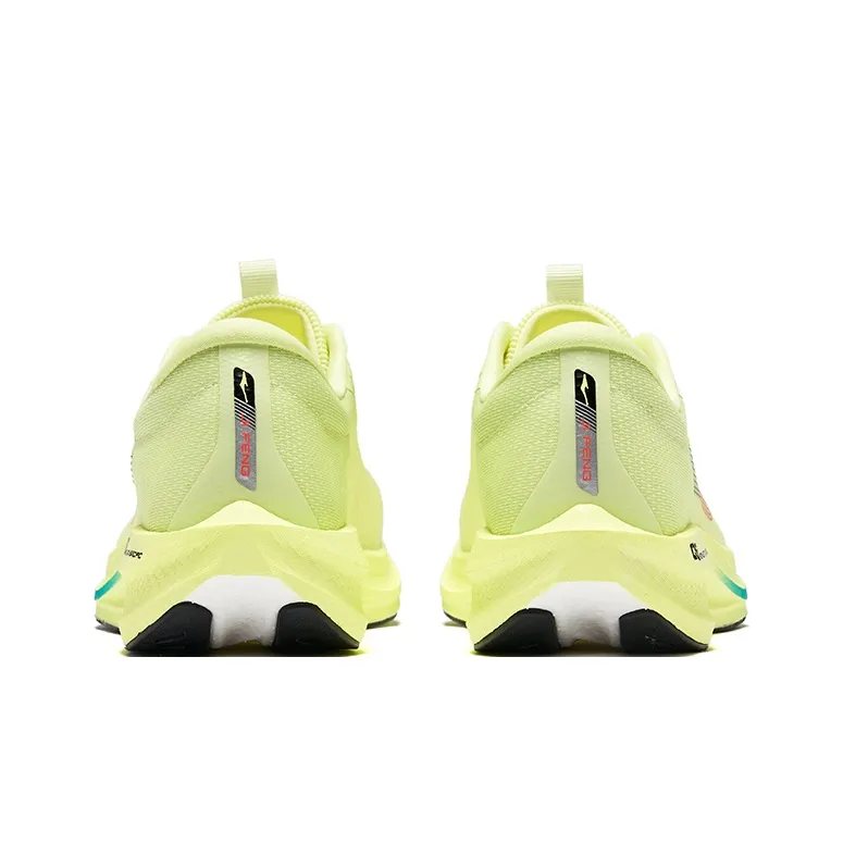 Erke Extreme Wind 2.0 Plus Cushioning Rebound Low Top Casual Running Shoes Men's Yellow-3