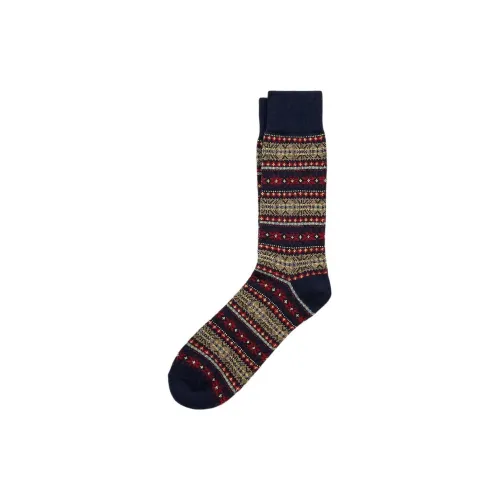 Polo Ralph Lauren FW24 Mid-Calf Socks Men's Navy