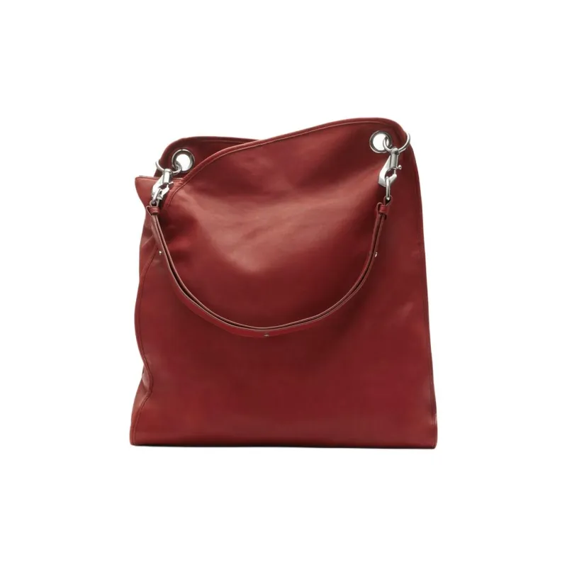 Burberry Lambskin Tote Bag, Shopping Bag, Handbag, Shoulder Bag Trumpets Women's Rusty Red-2