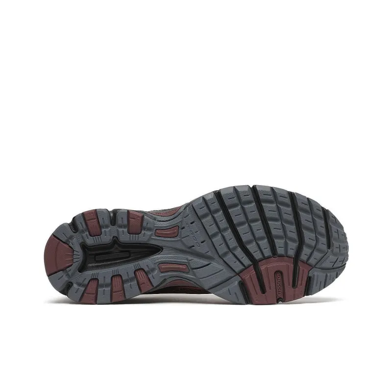 Saucony Ride Millennium Abrasion Resistant Low Top Casual Running Shoes Unisex Brown-5