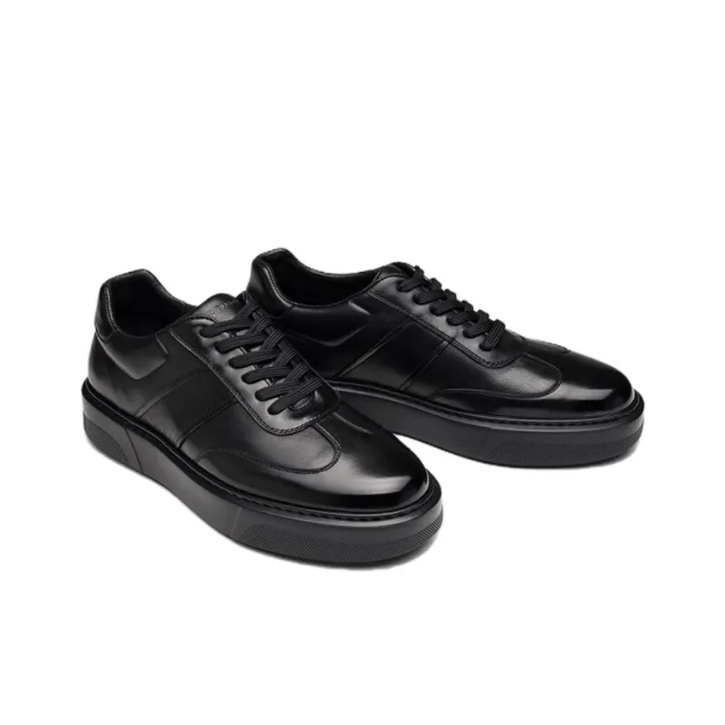 SAINT ANGELO Low Top Skateboard Shoes Men's Black-2