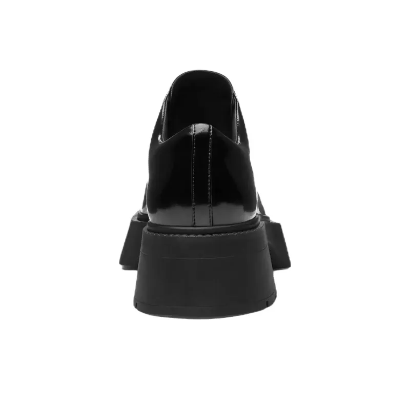 COACH Lyla Casual Single Shoes 5cm Women's Black-4
