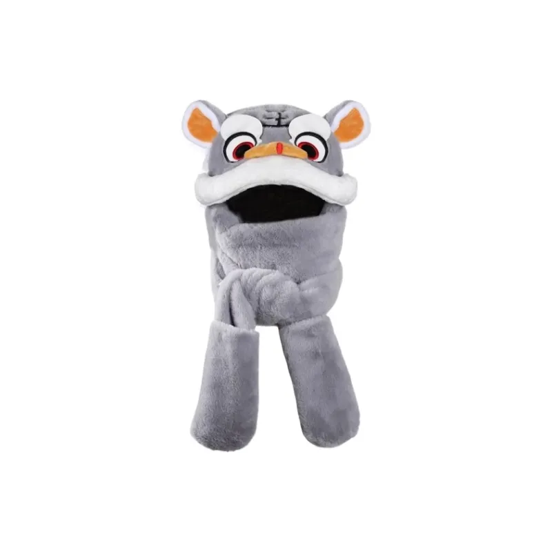 SLEEPYWALK Polyester Hoods & Plush Hats Unisex-4