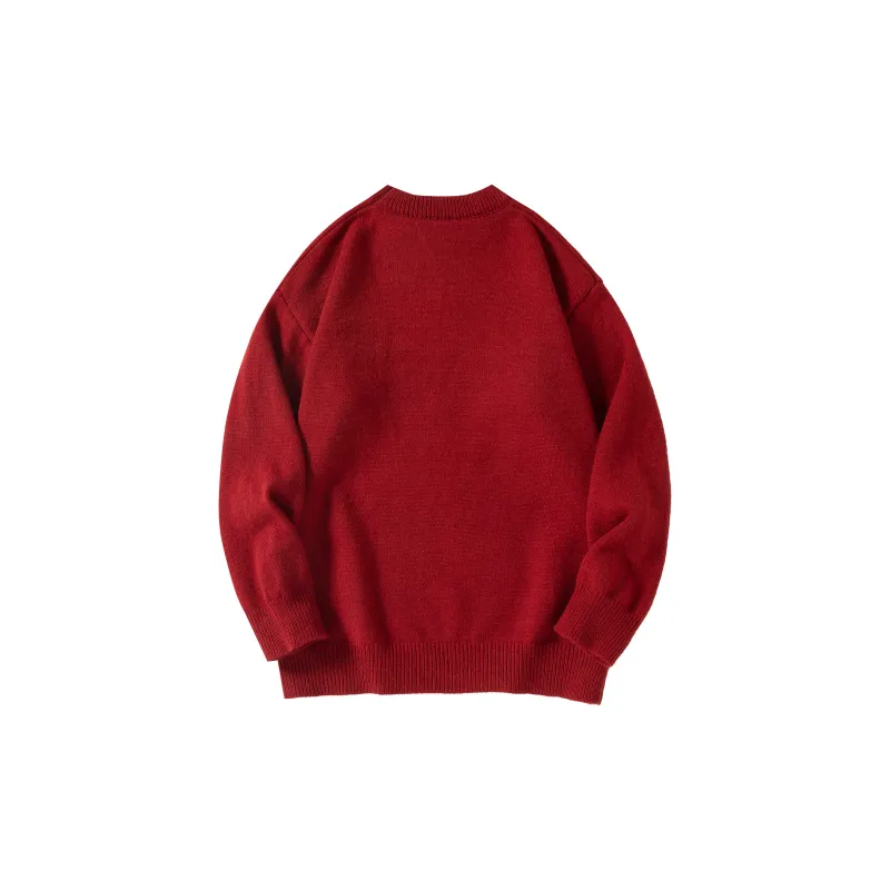 GDRX Sweaters Unisex Red-1