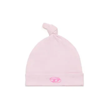 DIESEL Famous Nb Logo Printed Knitted Beanie