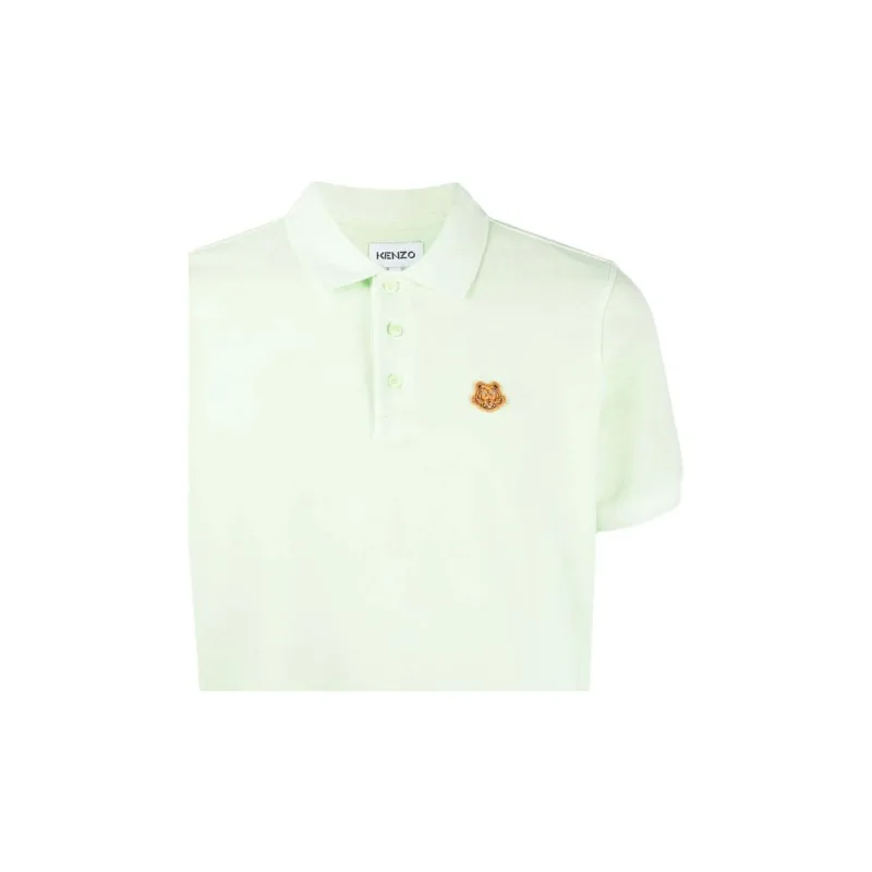 KENZO Polo Shirts Men Green-4