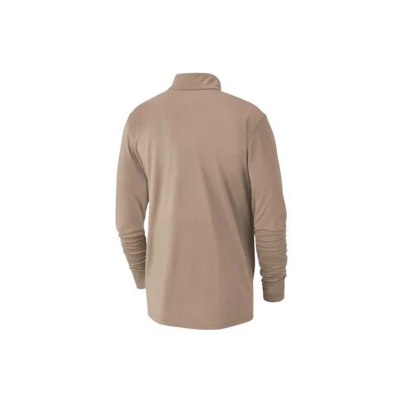 Nike Chicago Bulls City Edition Men's Nike Dri FIT Nba 1/2 Zip Long Sleeve Top-1