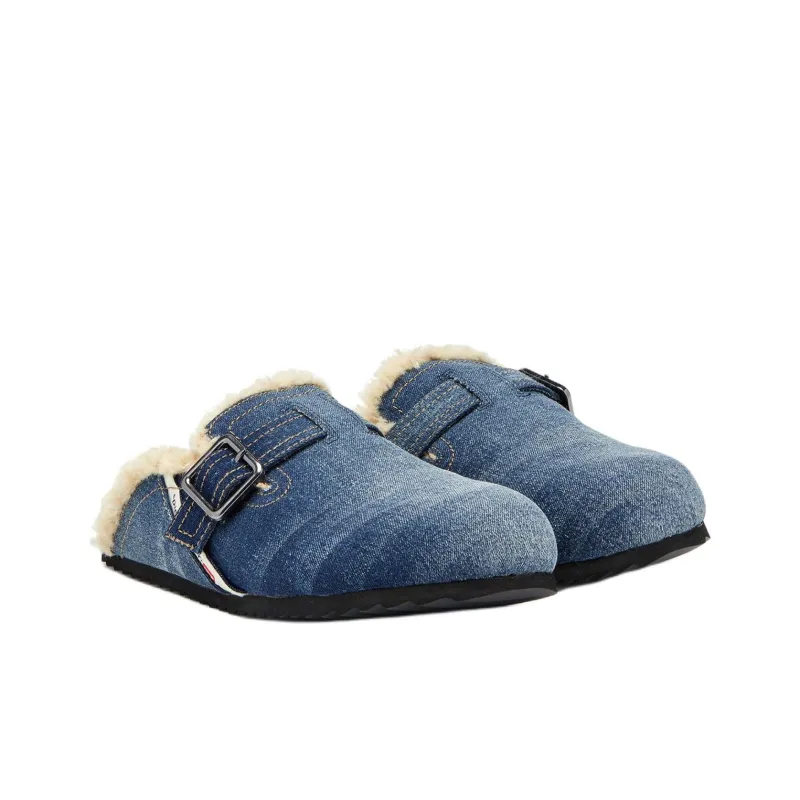 DIESEL Closed Toe Slippers Men's Blue-3