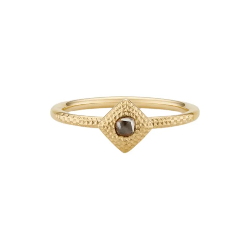 De Beers 18k Gold Diamonds Rings Unisex Gold-0