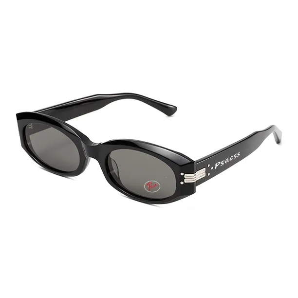 PSACSS Plate Frame Cat Eye Sunglasses Unisex-1