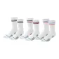Gray Black Stripes+Black Red Stripes+Blue Red Stripes Professional Basketball Socks[3 Pack]