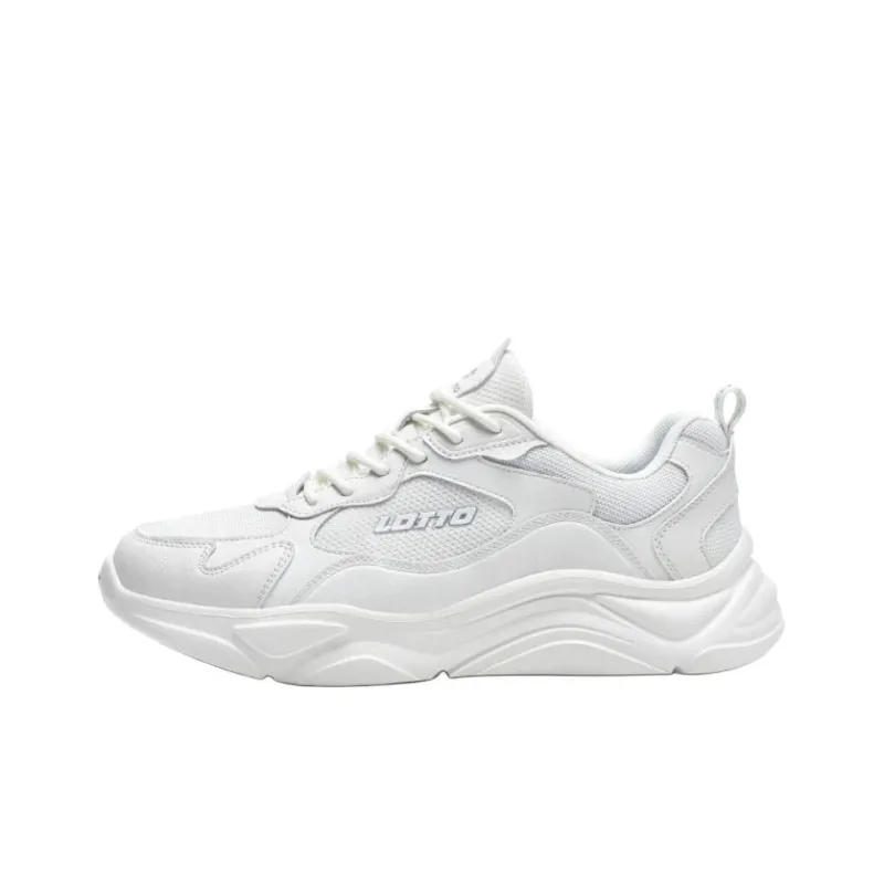 LOTTO Sportlife Cushioning Lightweight Low Top Casual Shoes Men's White-0