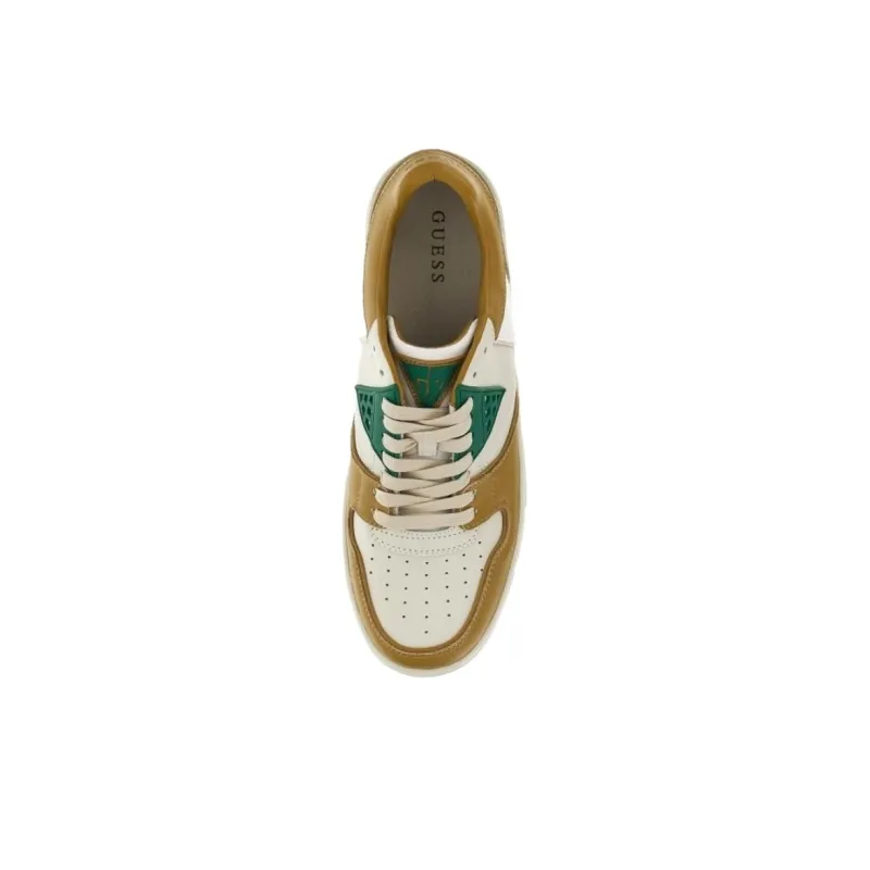GUESS Low-Top Skateboard Shoes Men's Yellow-3