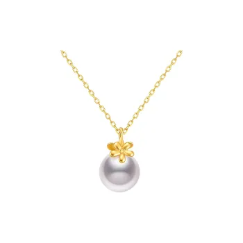 ME LUXE Saltwater Pearl Pendant #Good Luck Luxe Romantic French Elegant Elegance Fashion Versatile Women's