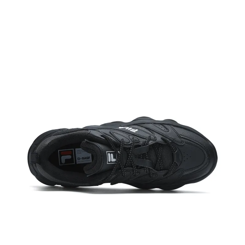 FILA ET Wear resistant And Lightweight Low Top Casual Shoes Men's Black-2