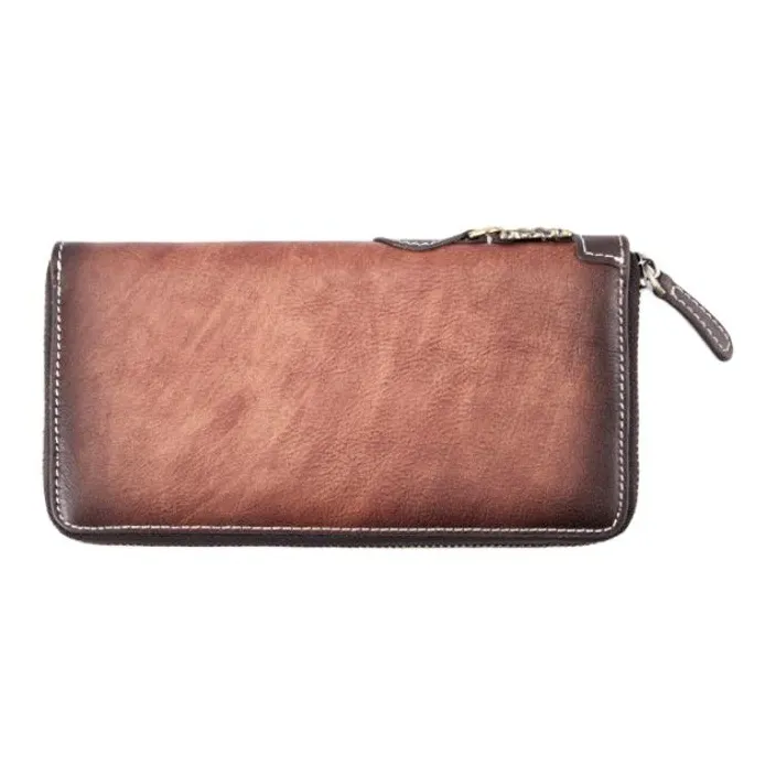 LARTIGENT Top Grain Cow Leather Wallet Men's Multicolor-6