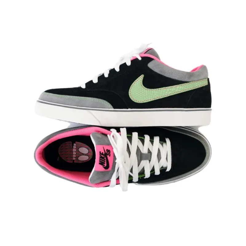 Nike Sb Zoom Air Harbor Black Mean Green-2