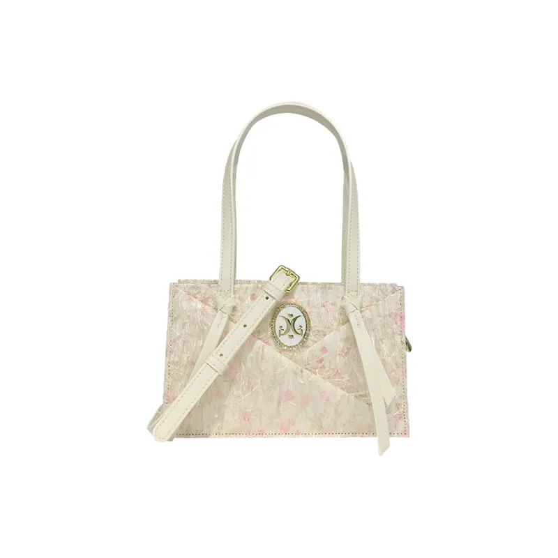 MACK JODAER Microfiber Synthetic Leather Shoulder Bag Regular Women's Narcissus Pink-7