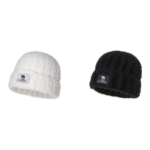 CAMEL Polyester Beanies Women's