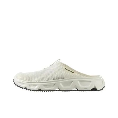 SALOMON Reelax Slide 6.0 Slip Resistant Closed Toe Slippers Men's Beige