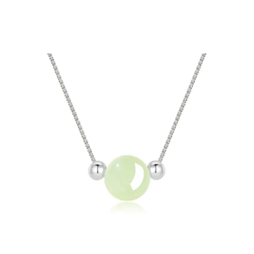 DVNRR Chalcedony Jade Necklaces Women's