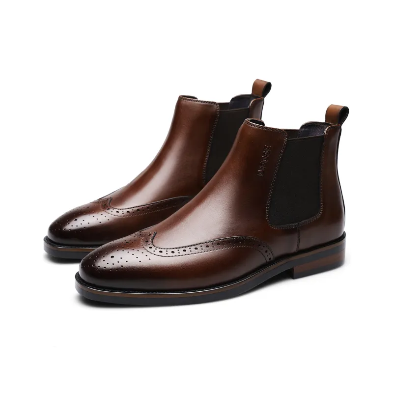 D FUSE SCANDINAVIA Short Chelsea Boots Men's-17