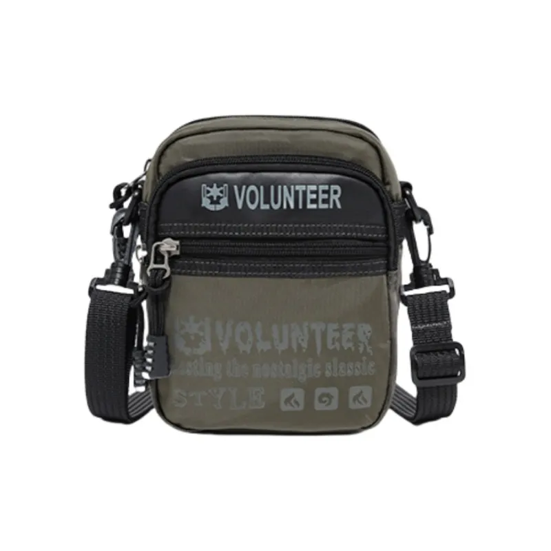 Volunteer Nylon Crossbody Bag Small Size Men's Multicolor-9