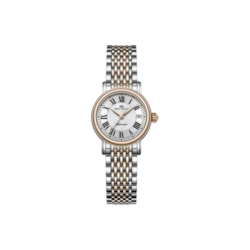 Sea Gull Machine Automatic Mechanical Movement Steel Strap Watch Women's Watch White Dial