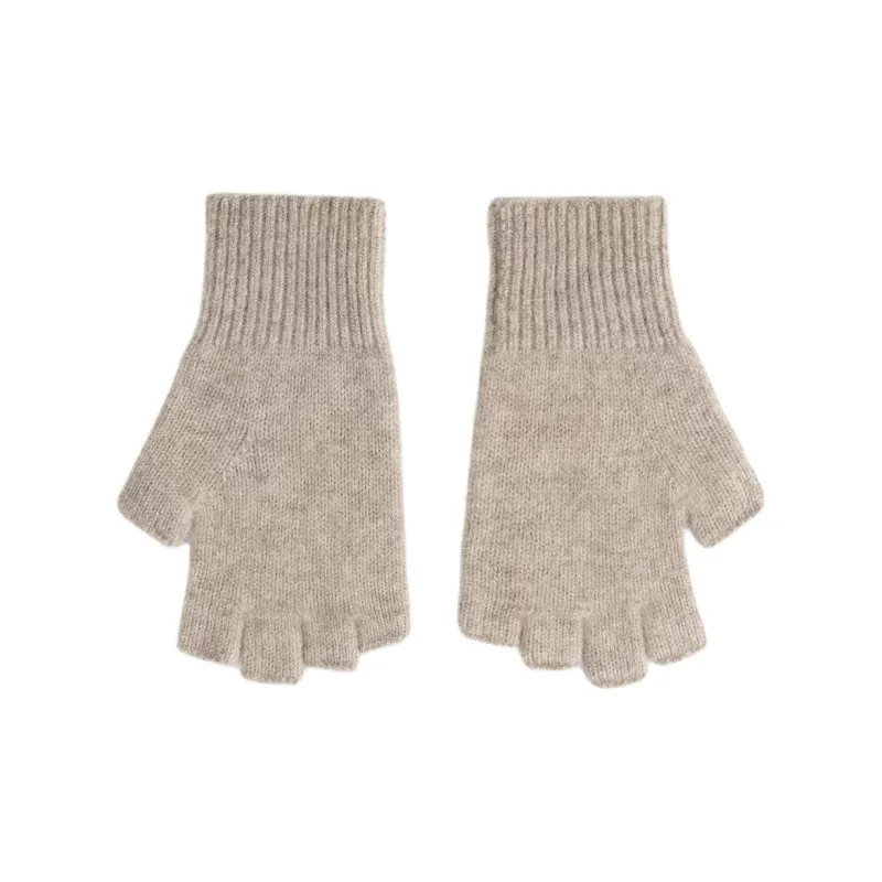 ZARA Wool Knit Gloves Women's Multicolor-2