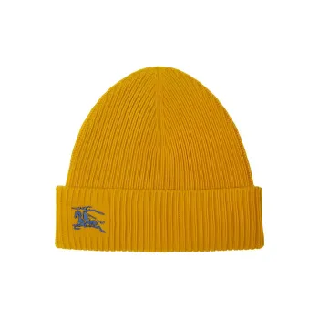 Burberry Cashmere Beanies Men's Yellow