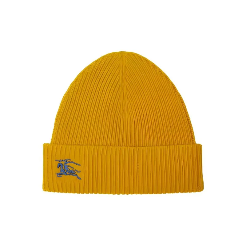 Burberry Cashmere Beanies Men's Yellow-0