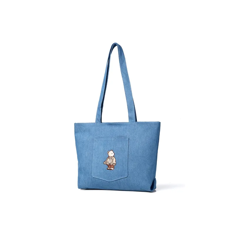 Ceion Keust Denim Shoulder Bag Women's Multicolor-0