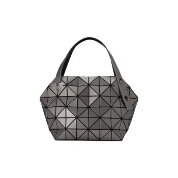 ISSEY MIYAKE PVC Polyvinyl Chloride Boston Bag Handbags Women's Bronze