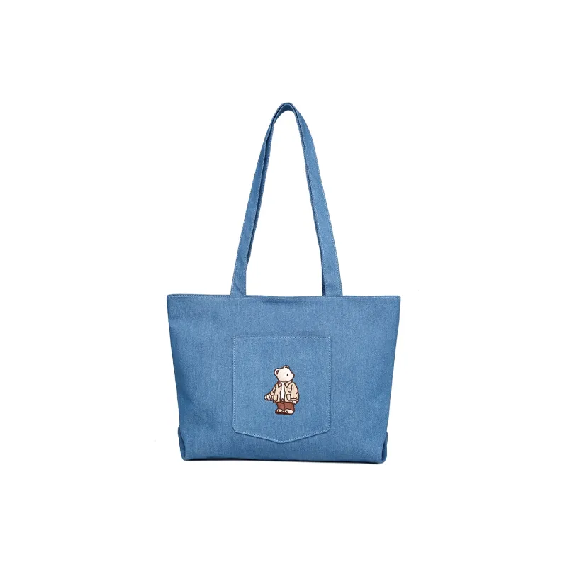 Ceion Keust Denim Shoulder Bag Women's Multicolor-1
